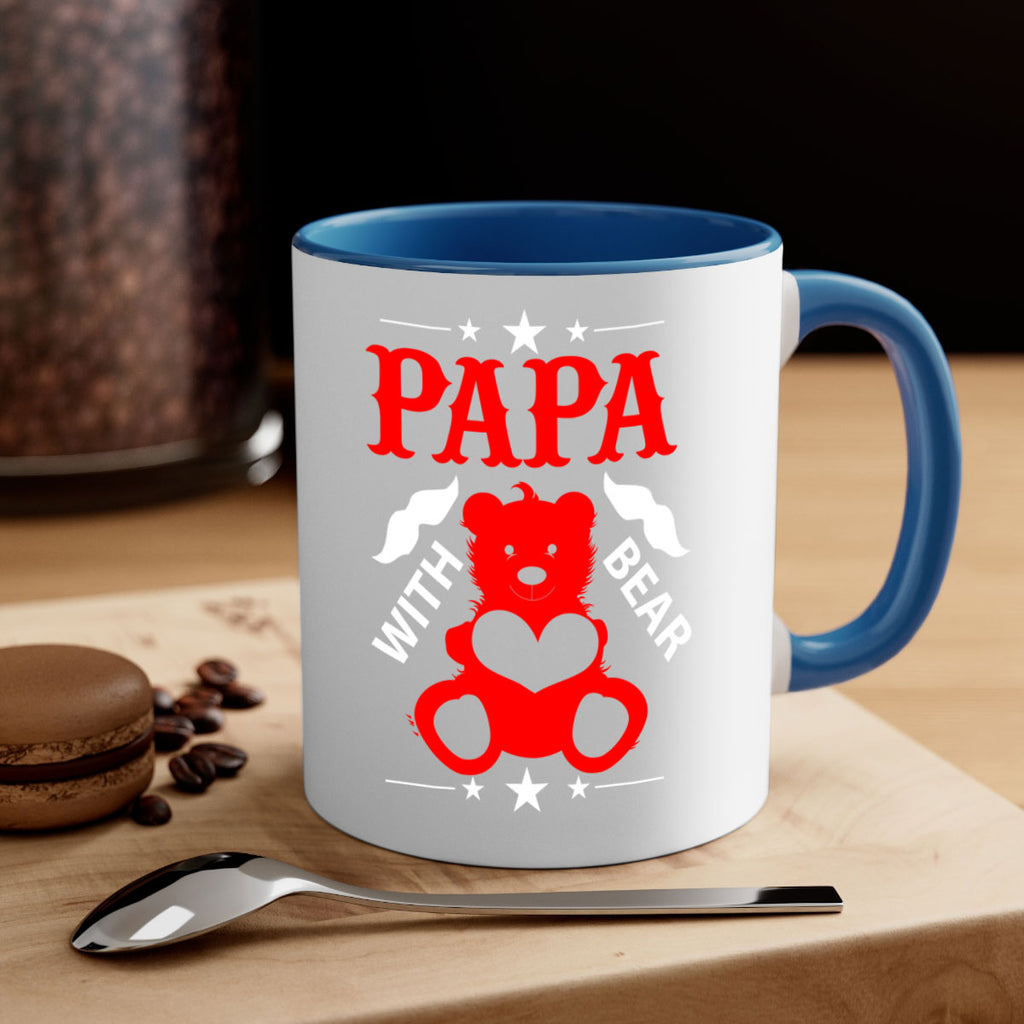 PAPA WITH BEAR 112#- grandpa-Mug / Coffee Cup