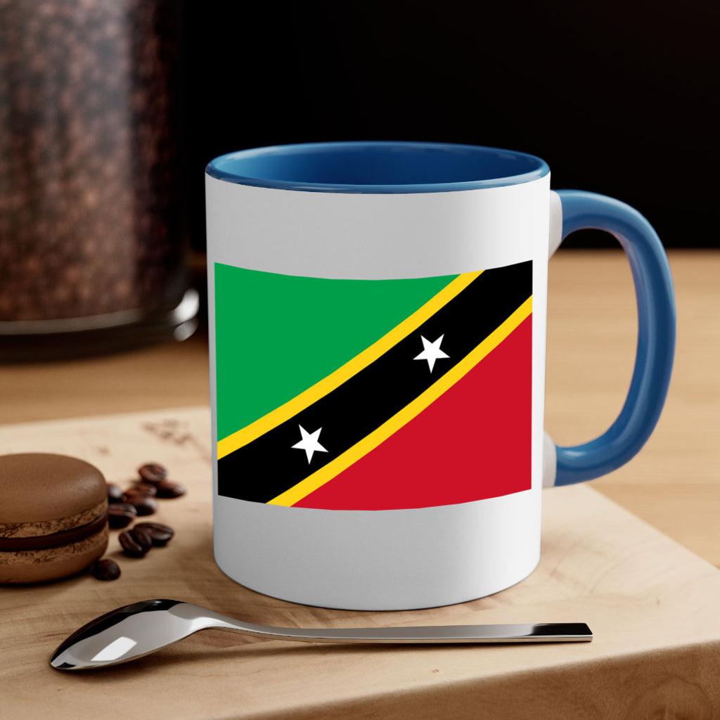 Saint Kitts and Nevis 52#- world flag-Mug / Coffee Cup