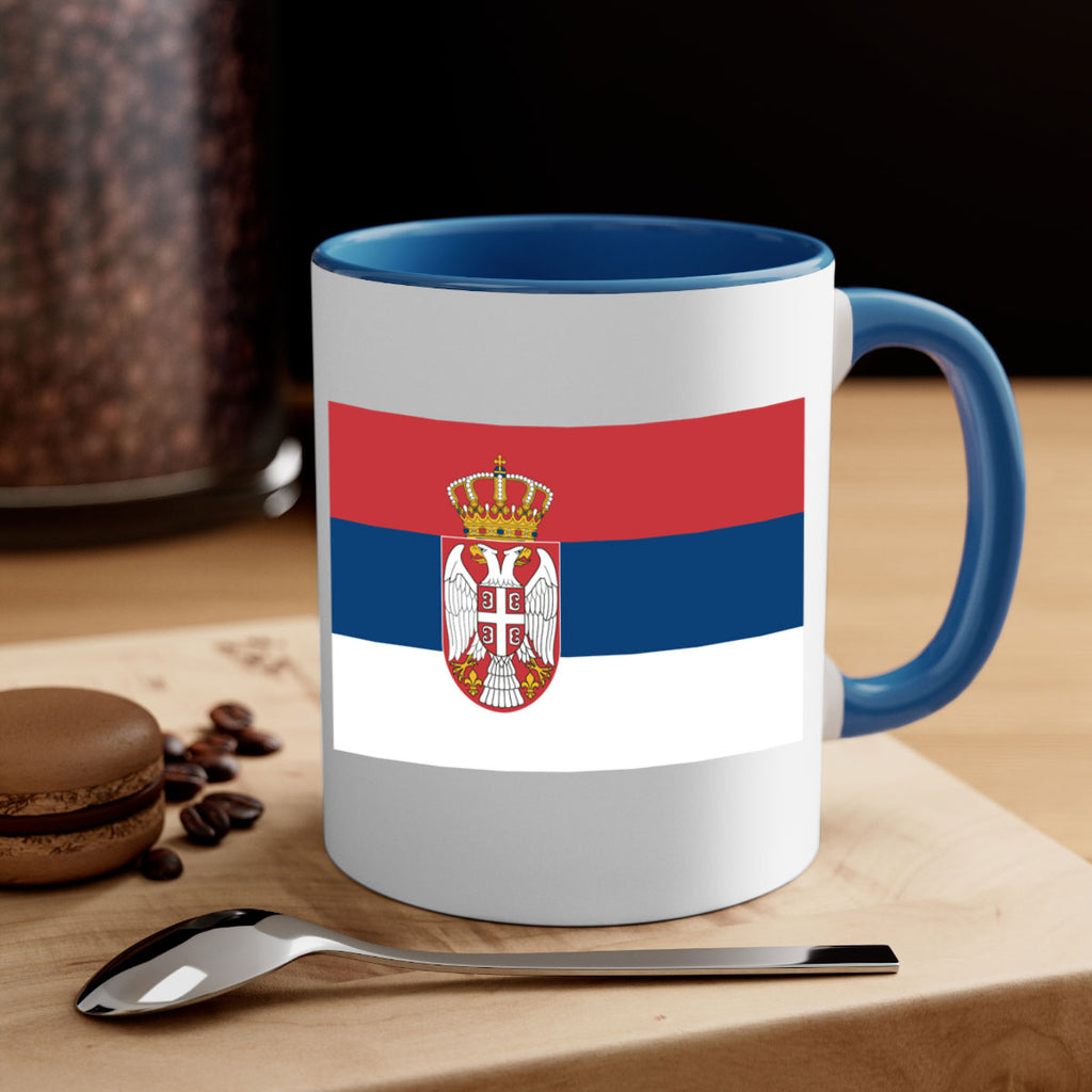 Serbia 44#- world flag-Mug / Coffee Cup
