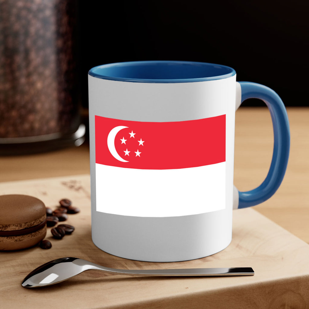 Singapore 41#- world flag-Mug / Coffee Cup