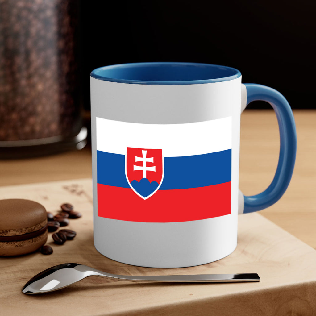 Slovakia 40#- world flag-Mug / Coffee Cup