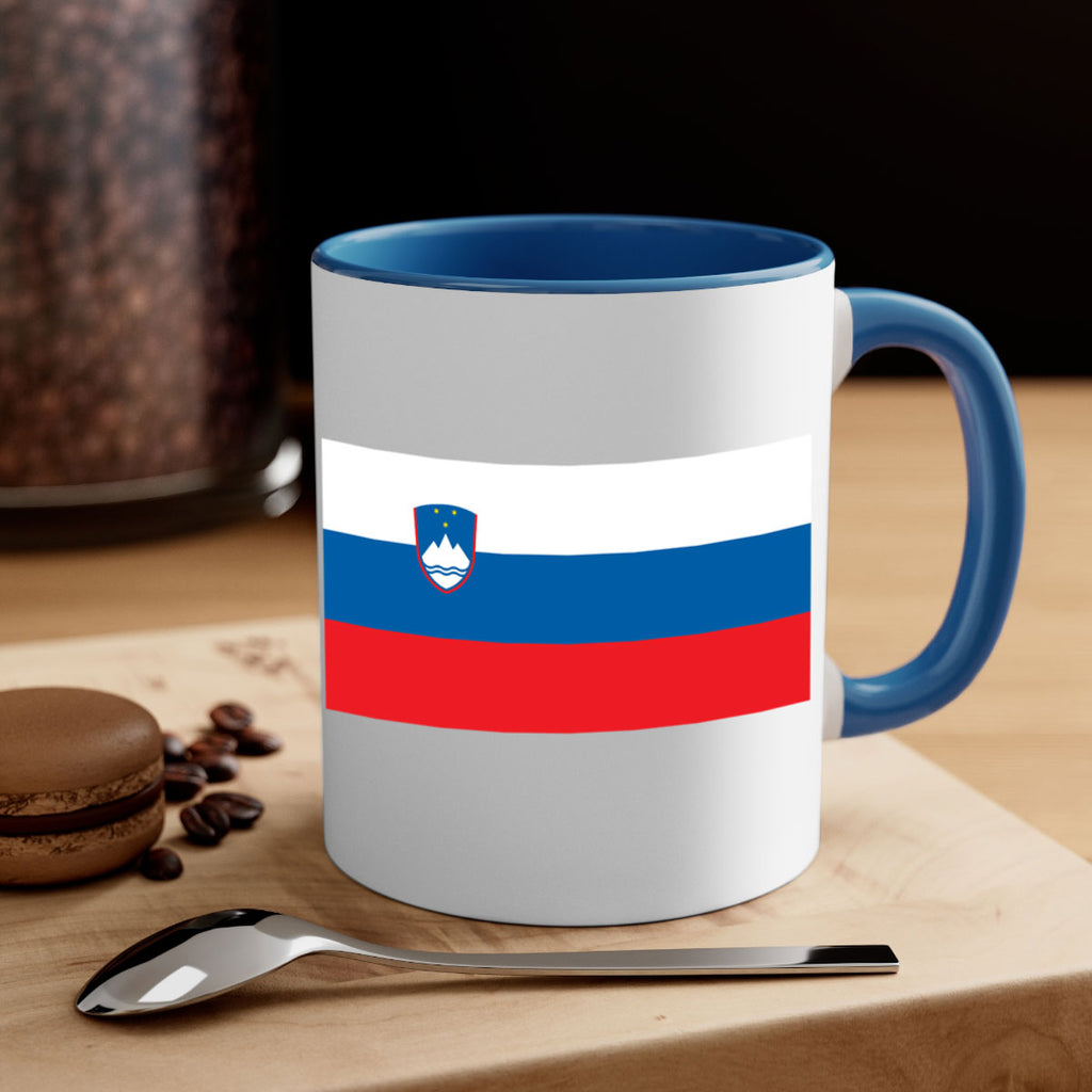 Slovenia 39#- world flag-Mug / Coffee Cup