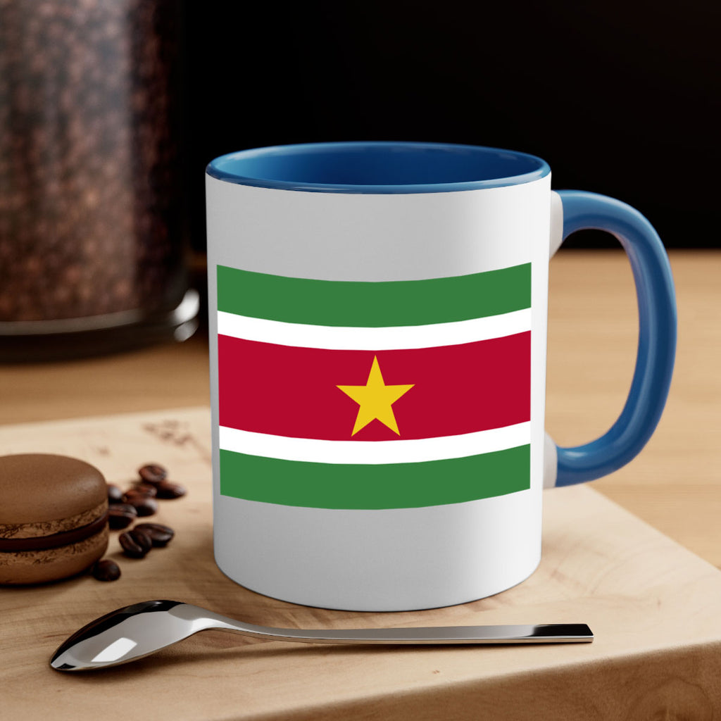 Suriname 30#- world flag-Mug / Coffee Cup