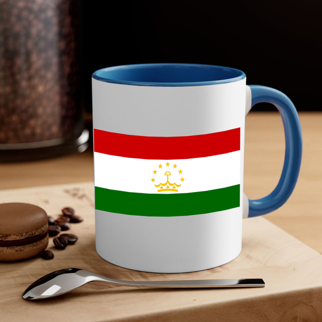 Tajikistan 25#- world flag-Mug / Coffee Cup