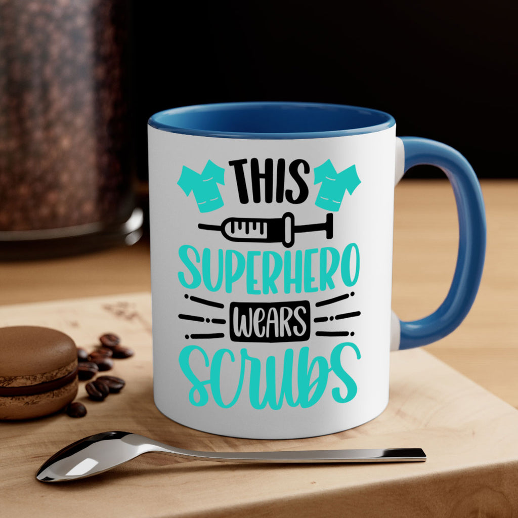 This Superhero Wears Style Style 18#- nurse-Mug / Coffee Cup