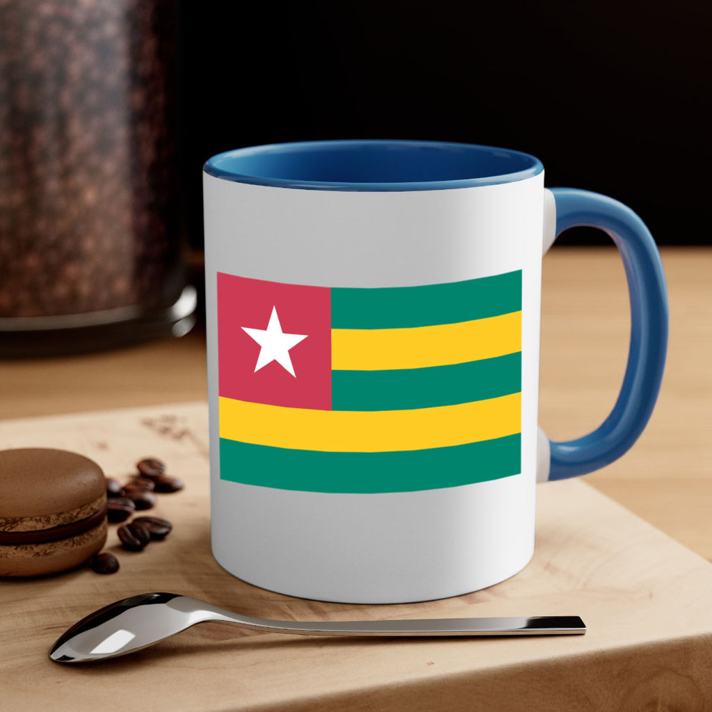 Togo 21#- world flag-Mug / Coffee Cup