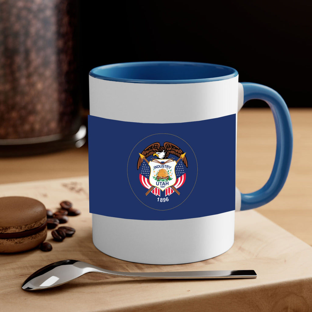 Utah 8#- Us Flags-Mug / Coffee Cup