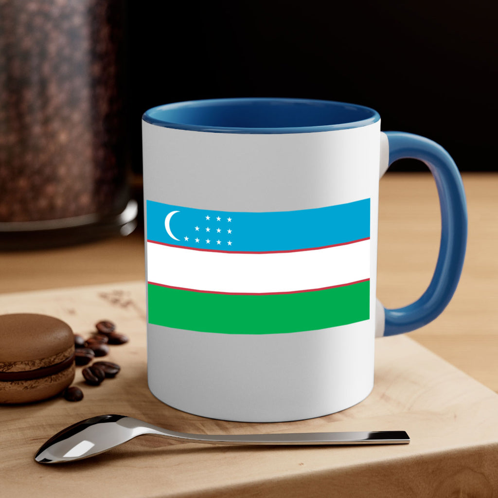 Uzbekistan 8#- world flag-Mug / Coffee Cup
