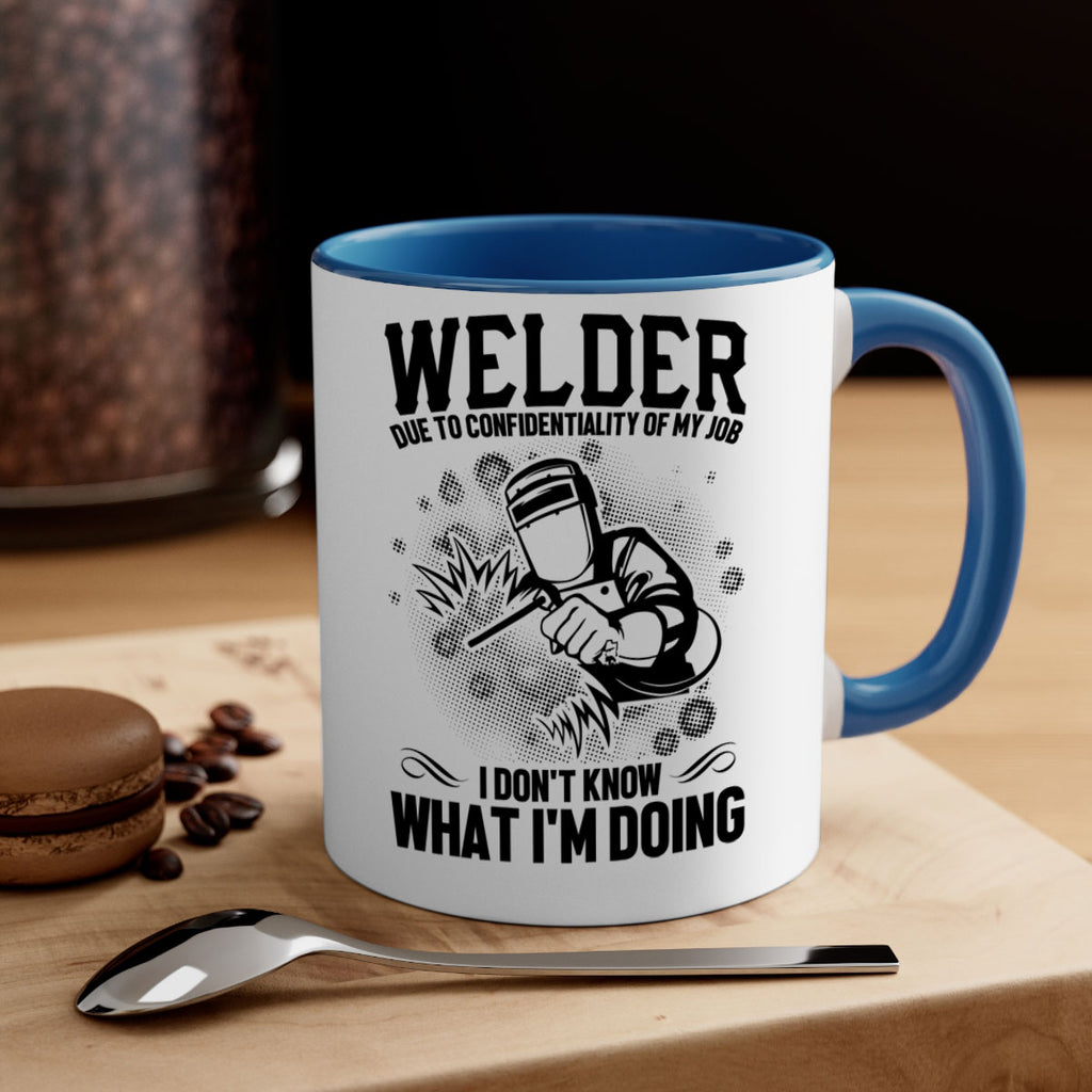 Welder due to Style 5#- welder-Mug / Coffee Cup