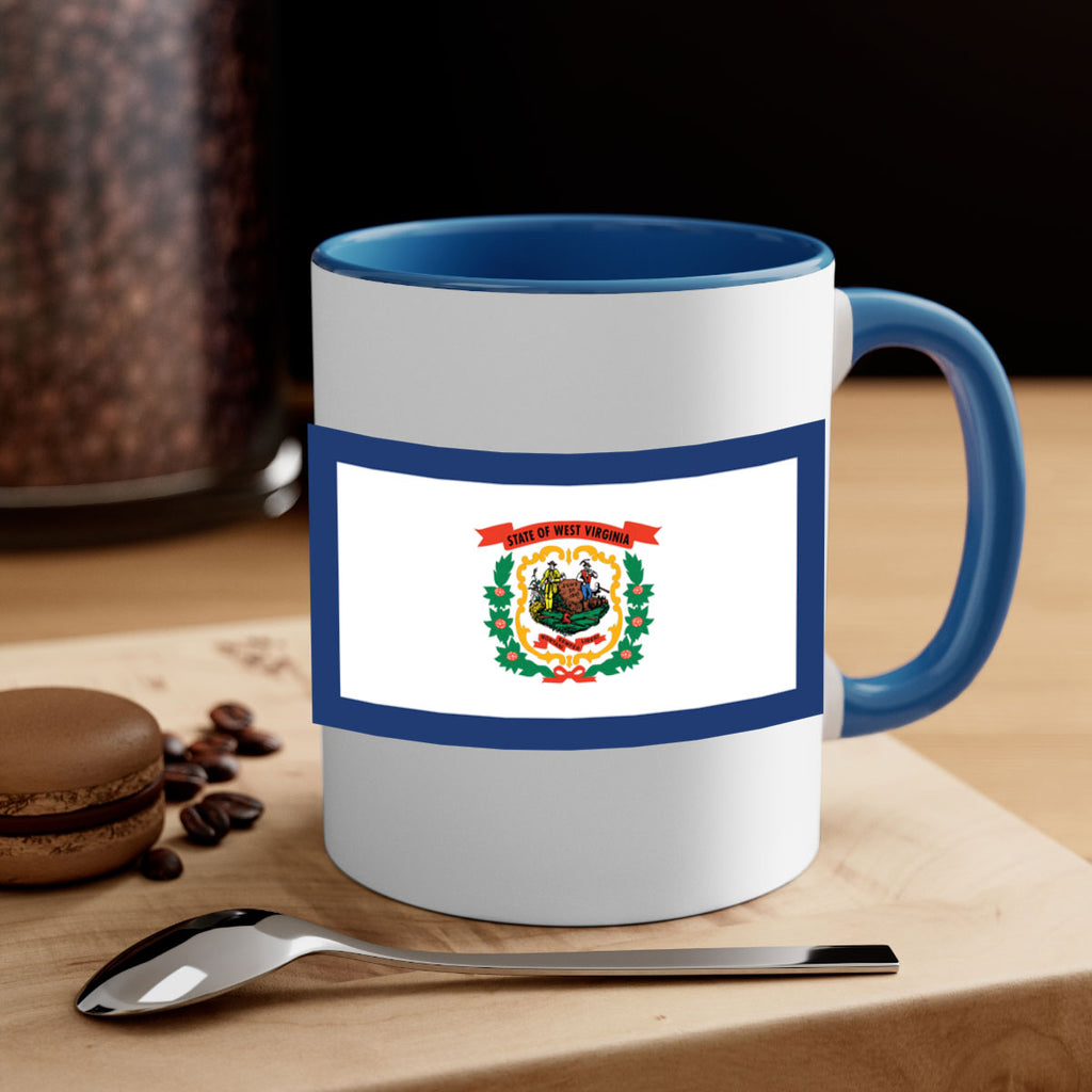 West Virginia 3#- Us Flags-Mug / Coffee Cup