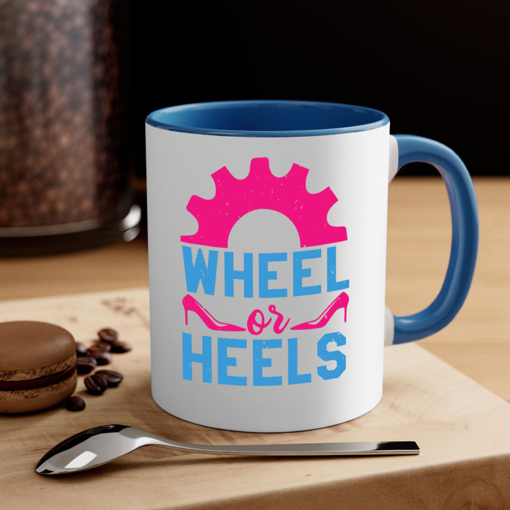 Wheel or Heels Style 8#- baby shower-Mug / Coffee Cup