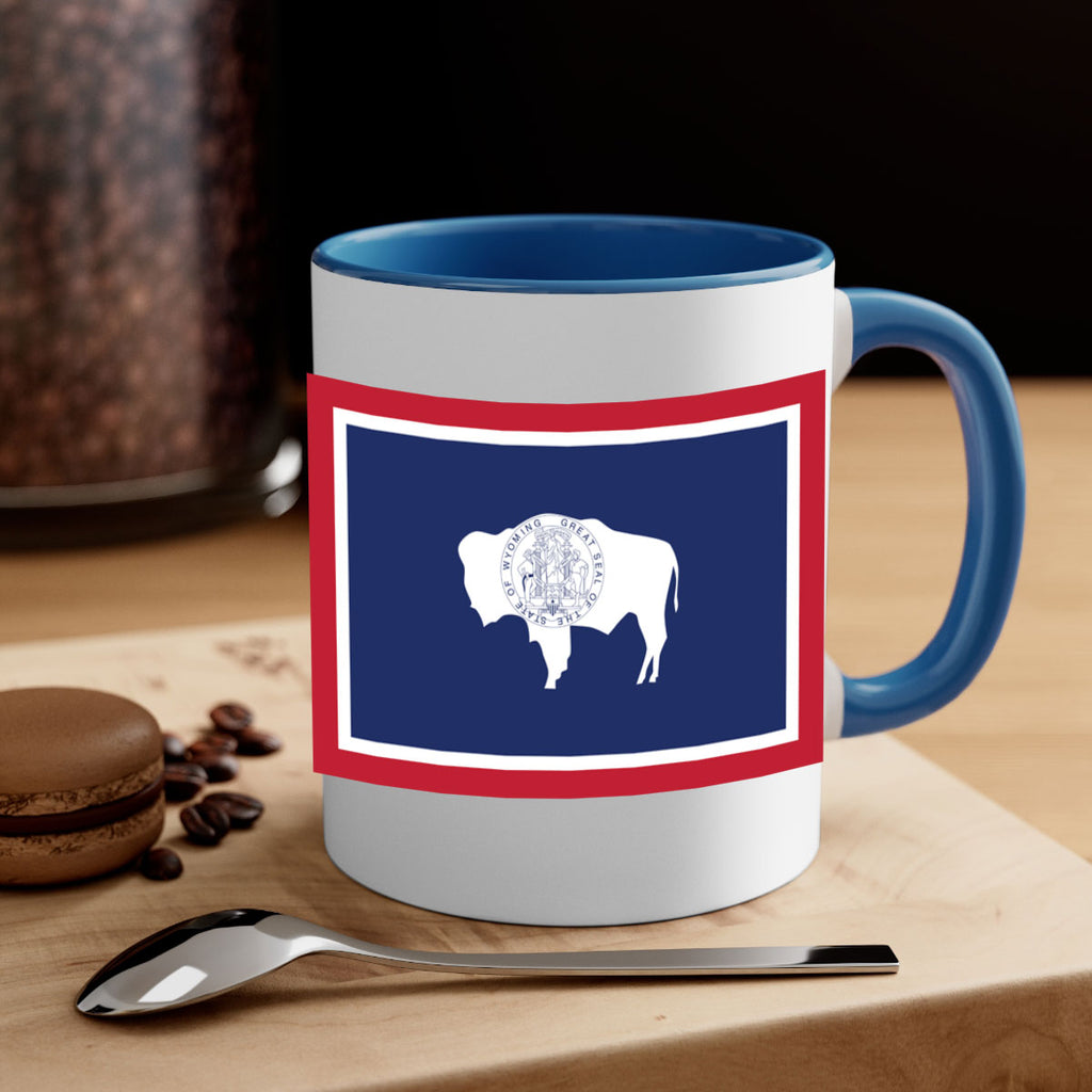 Wyoming 1#- Us Flags-Mug / Coffee Cup