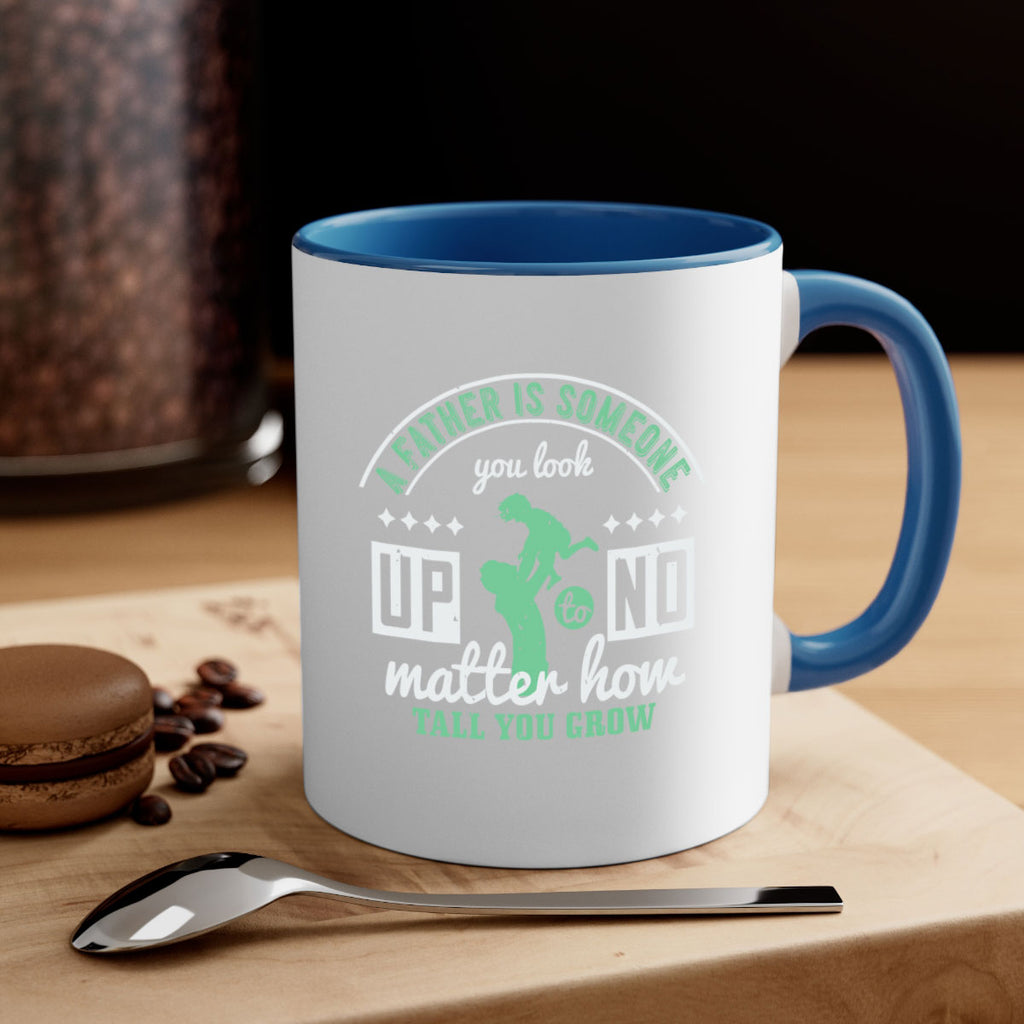 a father is someone 125#- fathers day-Mug / Coffee Cup