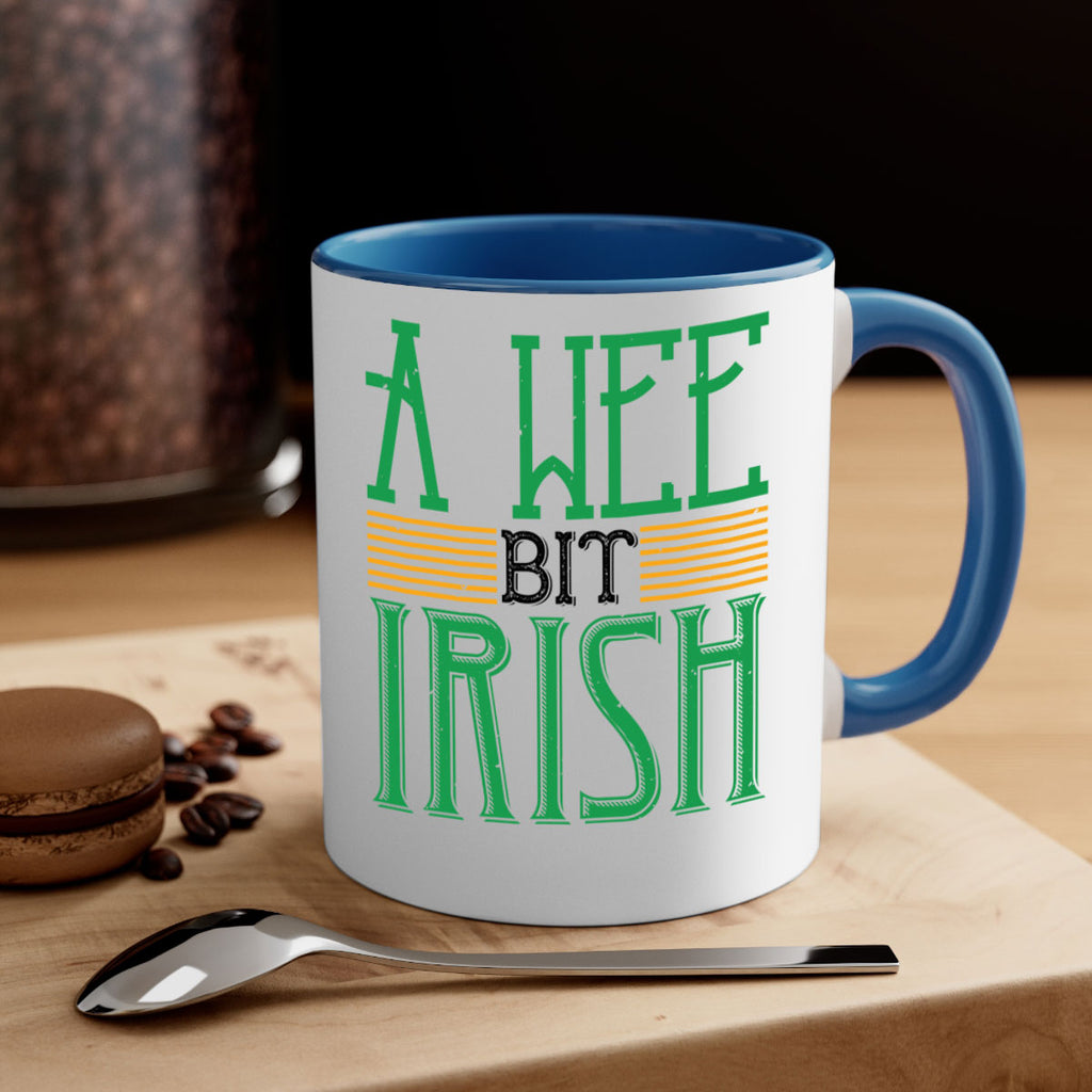 a wee bit irish Style 144#- St Patricks Day-Mug / Coffee Cup