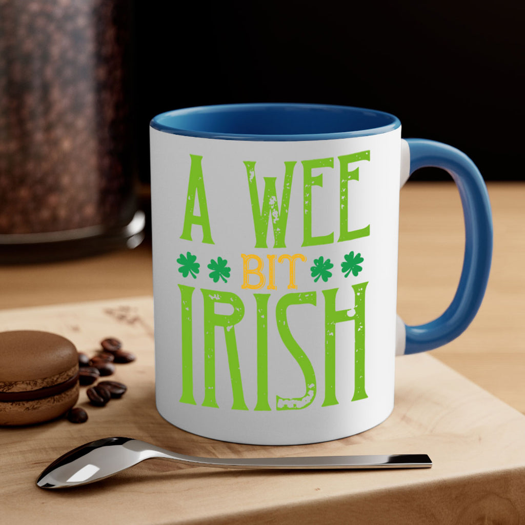 a wee bit irish Style 145#- St Patricks Day-Mug / Coffee Cup