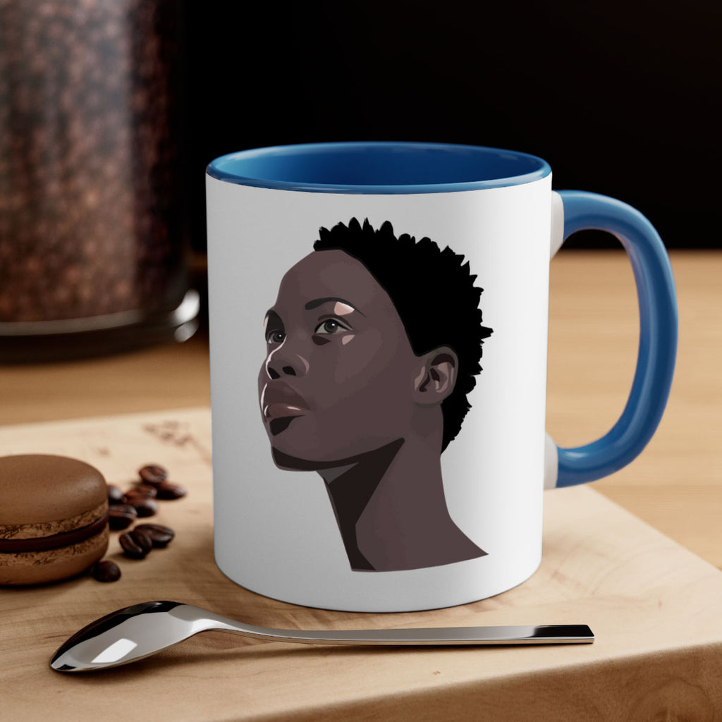 african woman portrait 88#- Black women - Girls-Mug / Coffee Cup