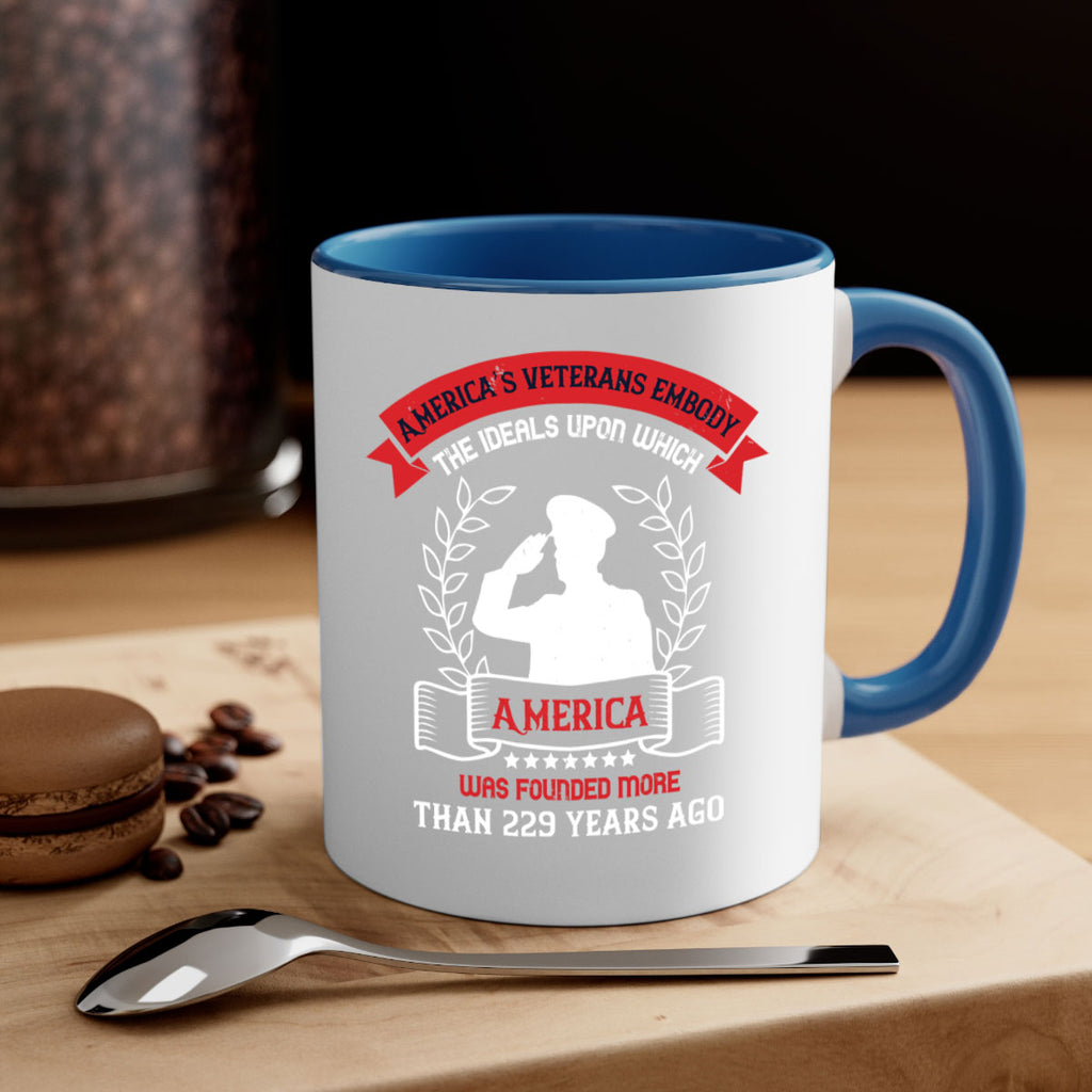 america’s veterans embody the ideals upon which america was founded more than years ago 76#- veterns day-Mug / Coffee Cup