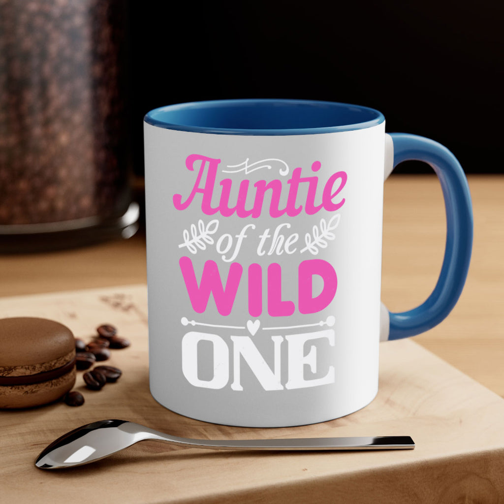 auntie of the wild one Style 63#- aunt-Mug / Coffee Cup