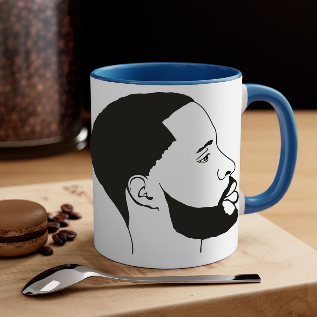 beardman 54#- Black men - Boys-Mug / Coffee Cup
