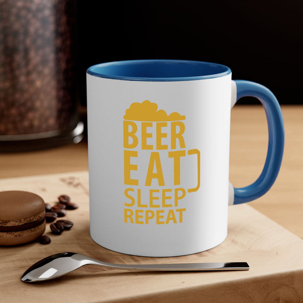 beer eat sleep 109#- beer-Mug / Coffee Cup