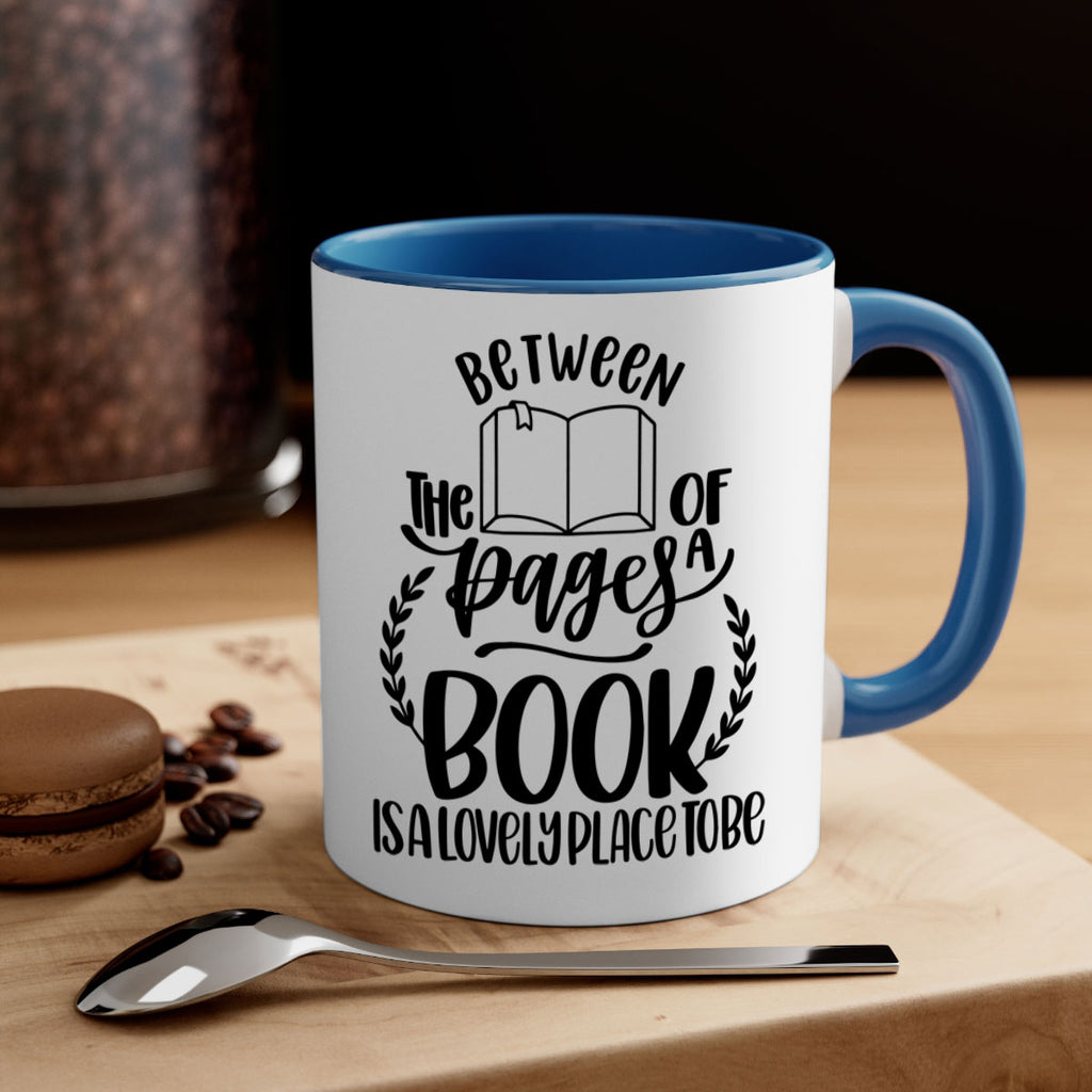 between the pages of a book 52#- Reading - Books-Mug / Coffee Cup