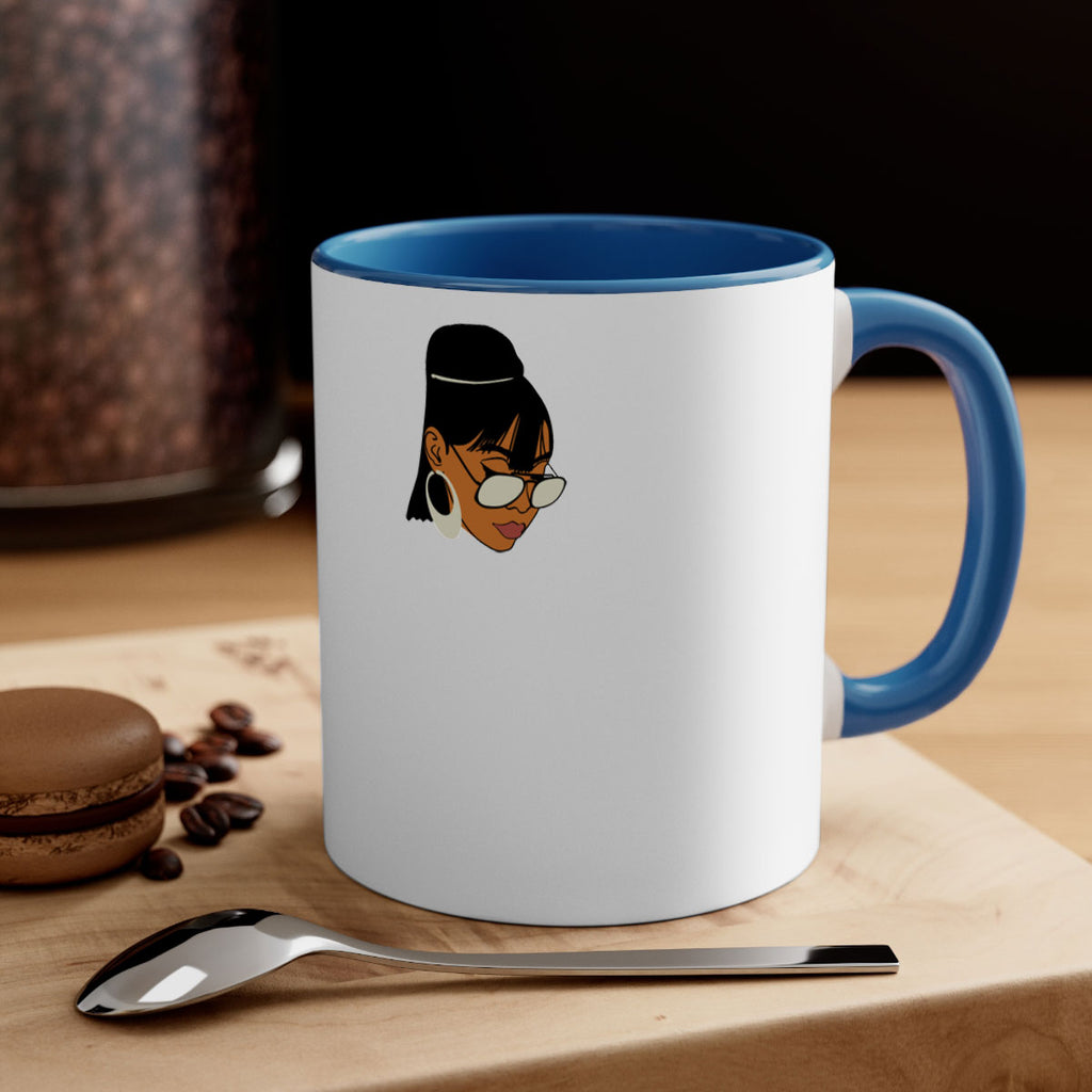 black afro 40#- Black women - Girls-Mug / Coffee Cup