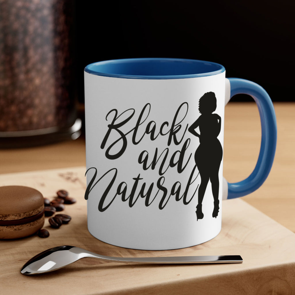 black and natural 22#- Black women - Girls-Mug / Coffee Cup