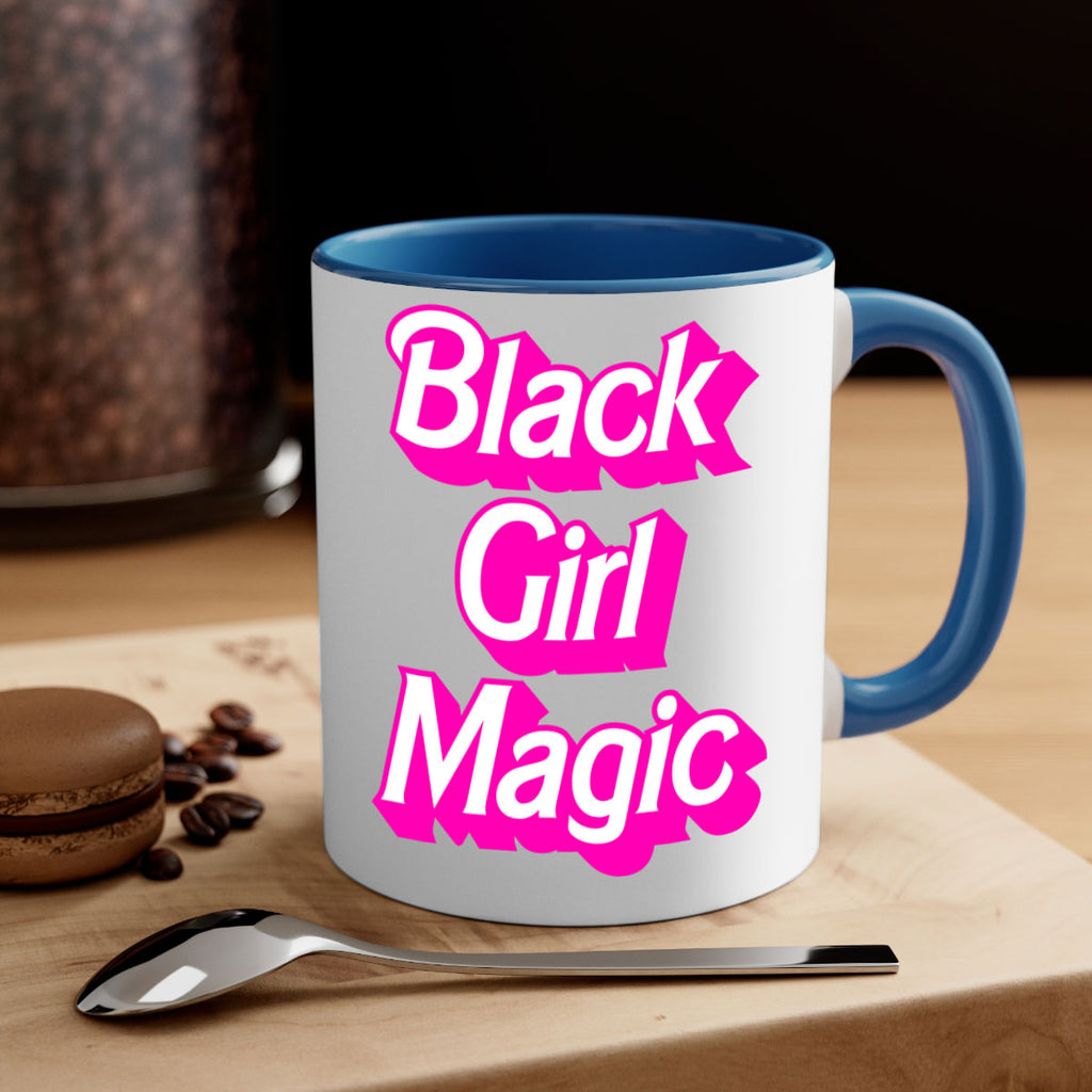black girl magic 206#- black words - phrases-Mug / Coffee Cup