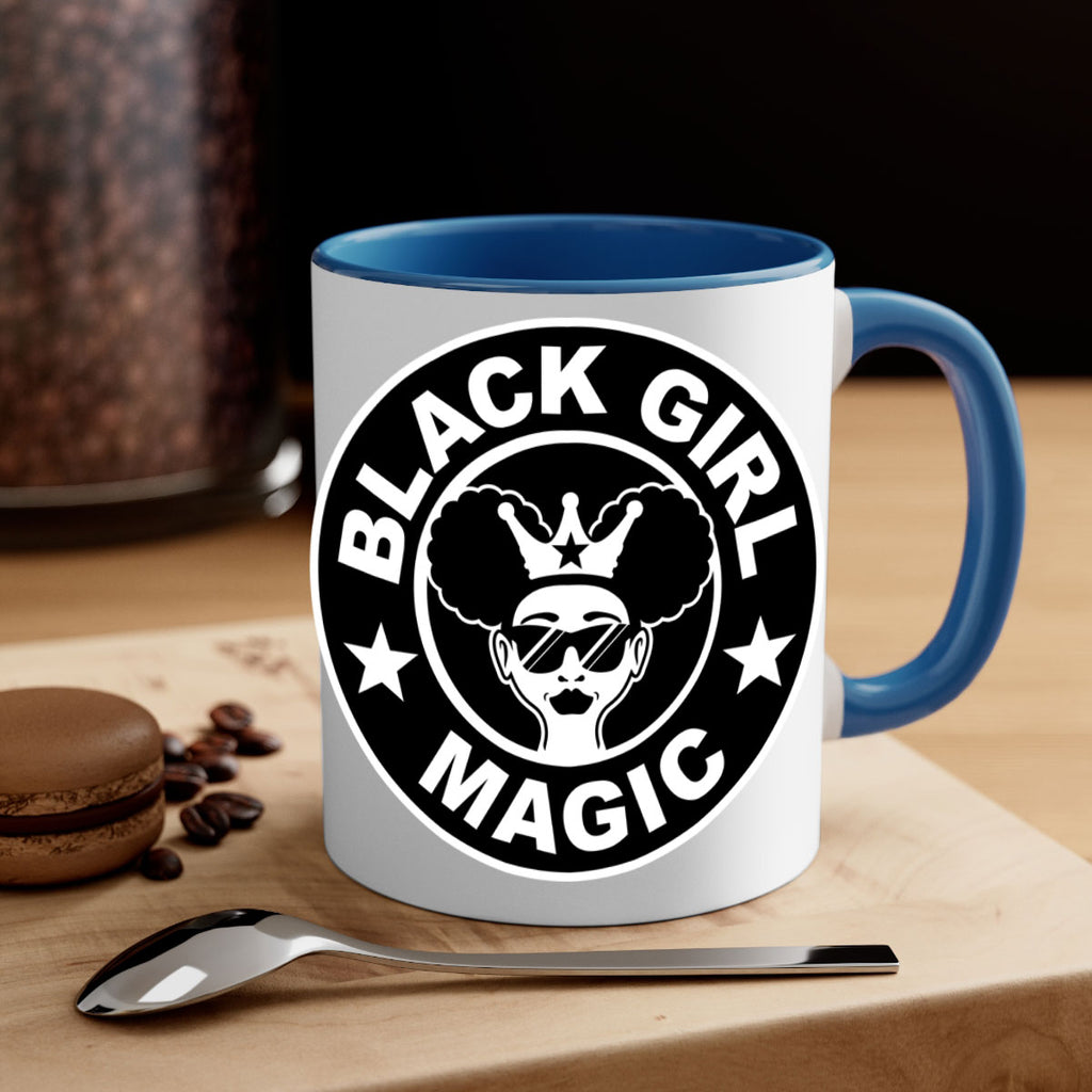 black girl magic coffee 57#- Black women - Girls-Mug / Coffee Cup