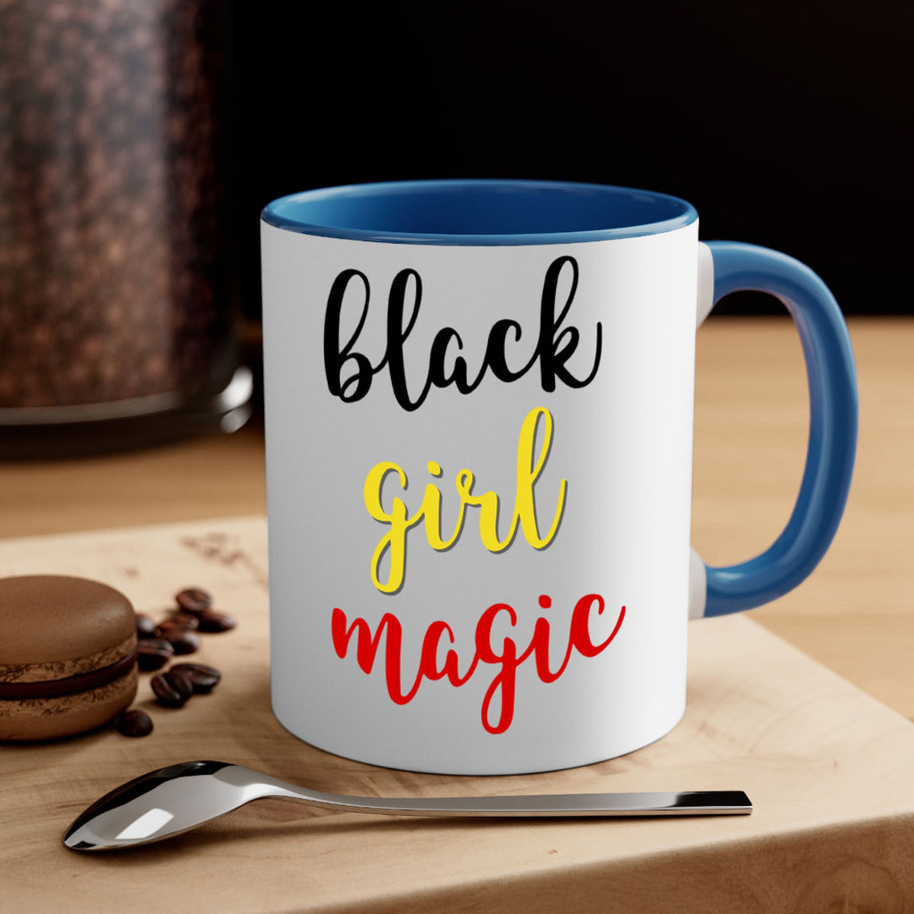 black girl magic color 246#- black words - phrases-Mug / Coffee Cup