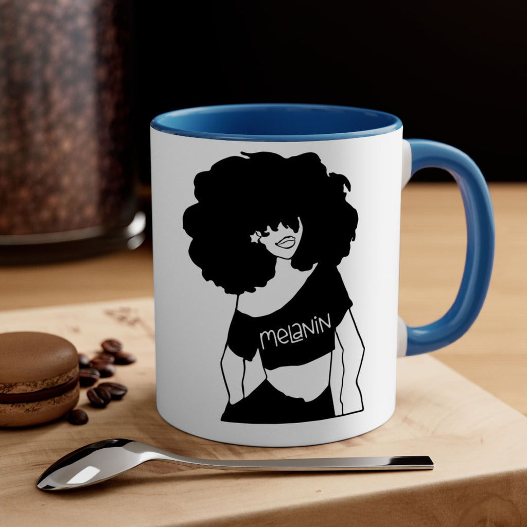black girl meanin 19#- Black women - Girls-Mug / Coffee Cup