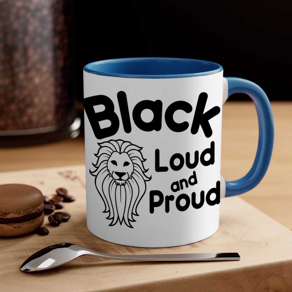 black loud and proud Style 57#- Black women - Girls-Mug / Coffee Cup