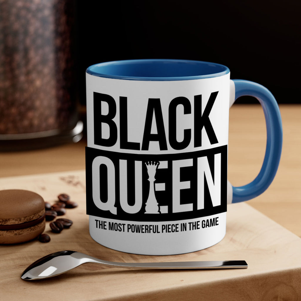 black queen chess 224#- black words - phrases-Mug / Coffee Cup