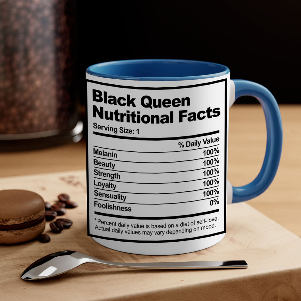 black queen nutritional facts 219#- black words - phrases-Mug / Coffee Cup