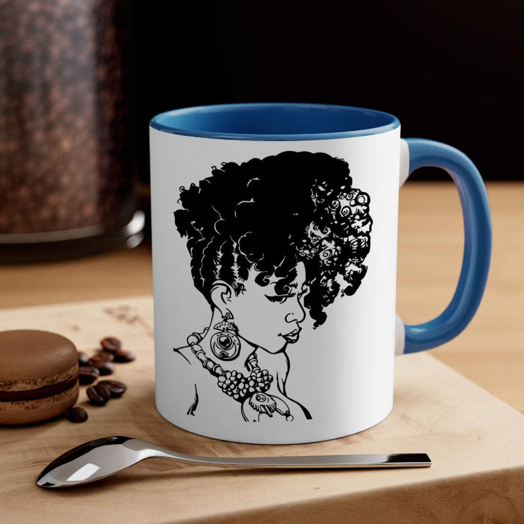 black women - queen 40#- Black women - Girls-Mug / Coffee Cup