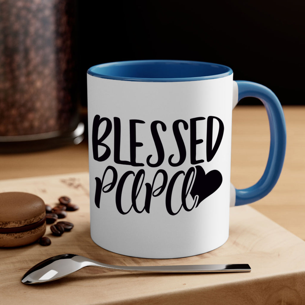 blessed papa 70#- grandpa-Mug / Coffee Cup