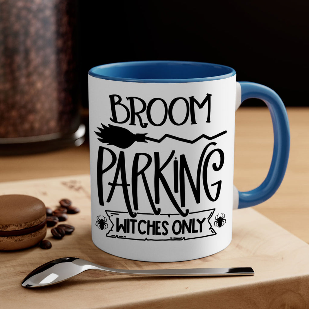 broom parking witches only 84#- halloween-Mug / Coffee Cup