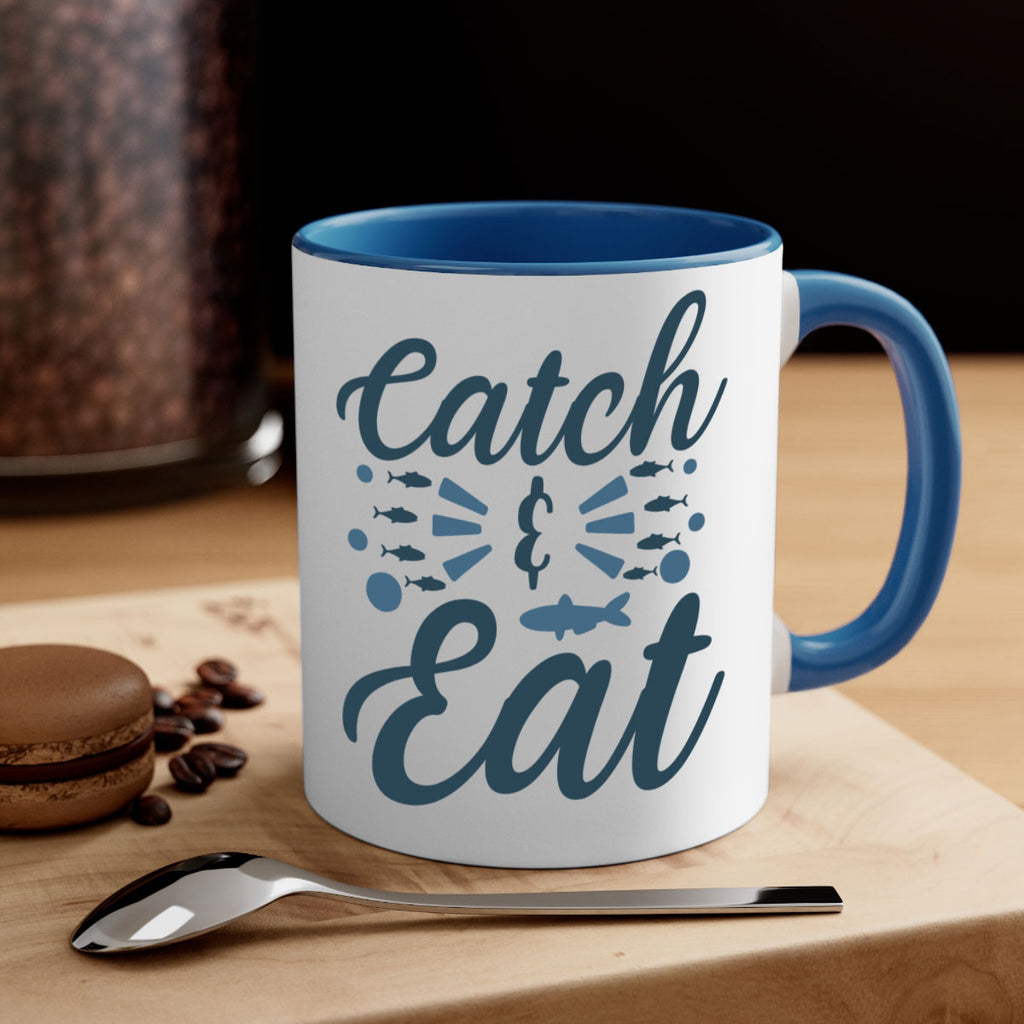 catch eat 173#- fishing-Mug / Coffee Cup