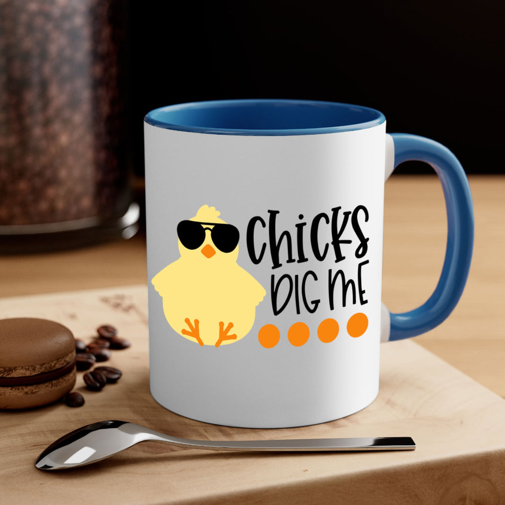 chicks dig me 65#- easter-Mug / Coffee Cup