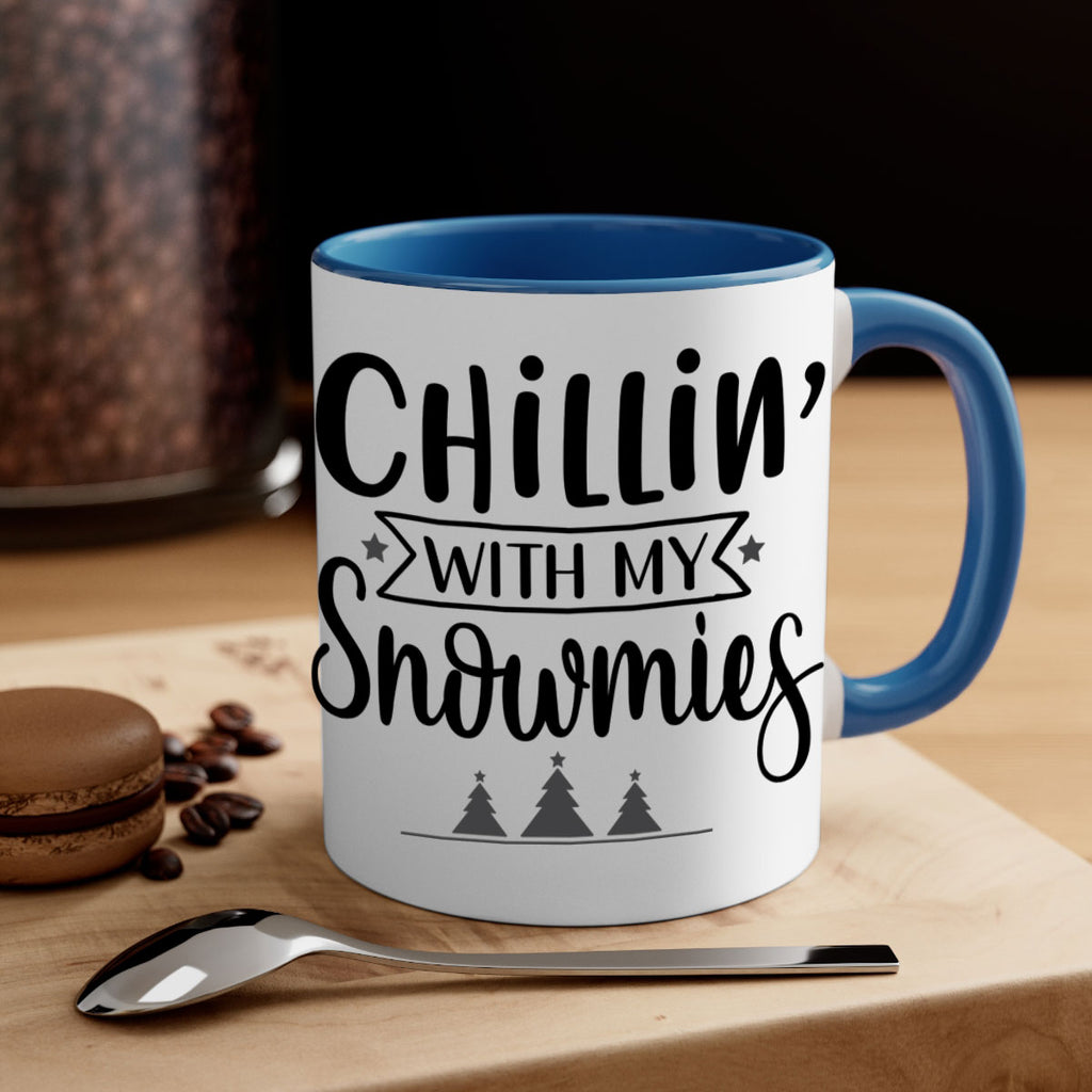 chillin with my snowmies style 90#- christmas-Mug / Coffee Cup