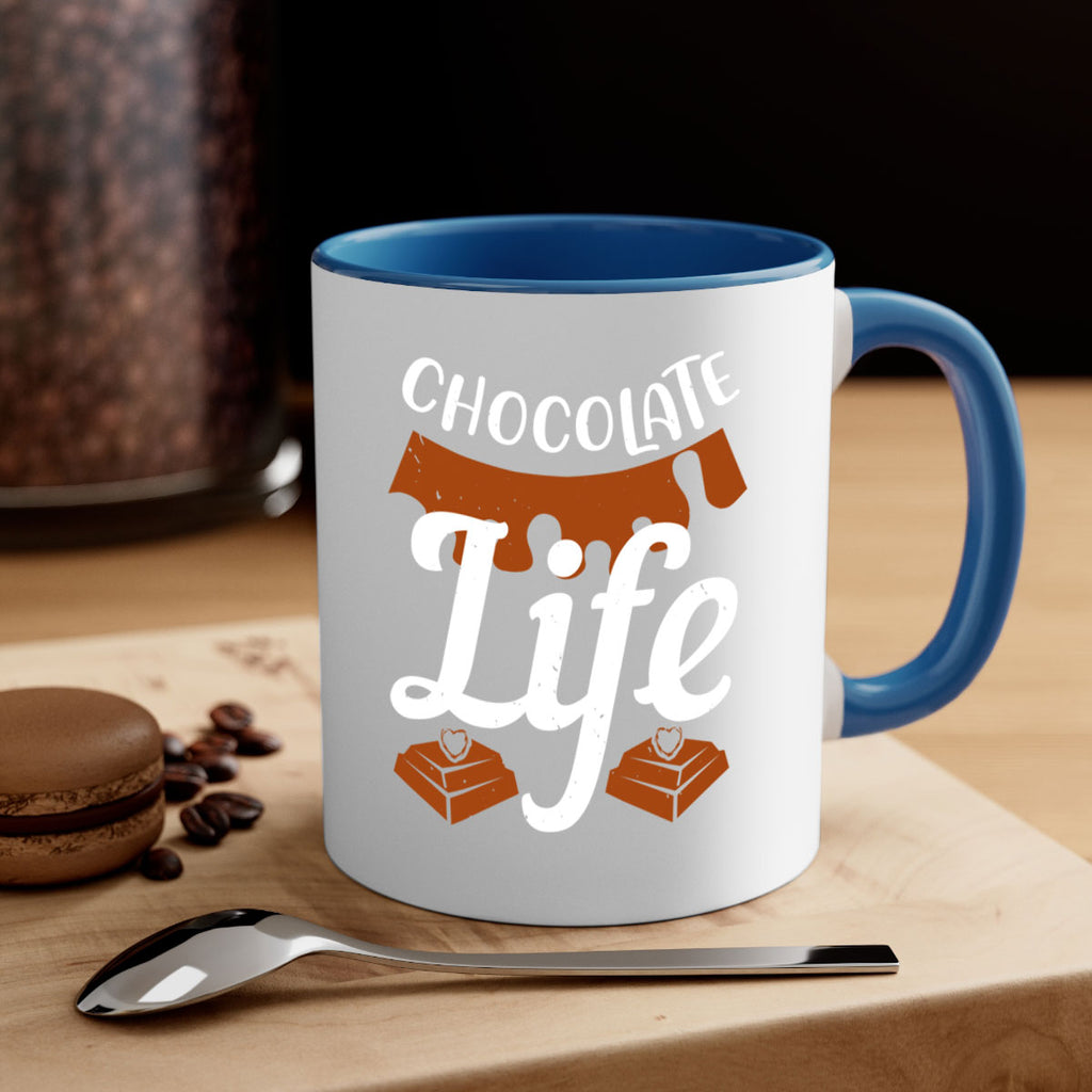 chocolate life 45#- chocolate-Mug / Coffee Cup