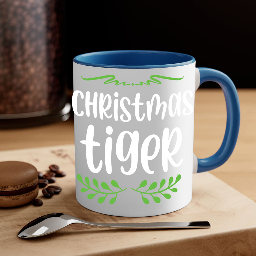 christmas tiger style 124#- christmas-Mug / Coffee Cup