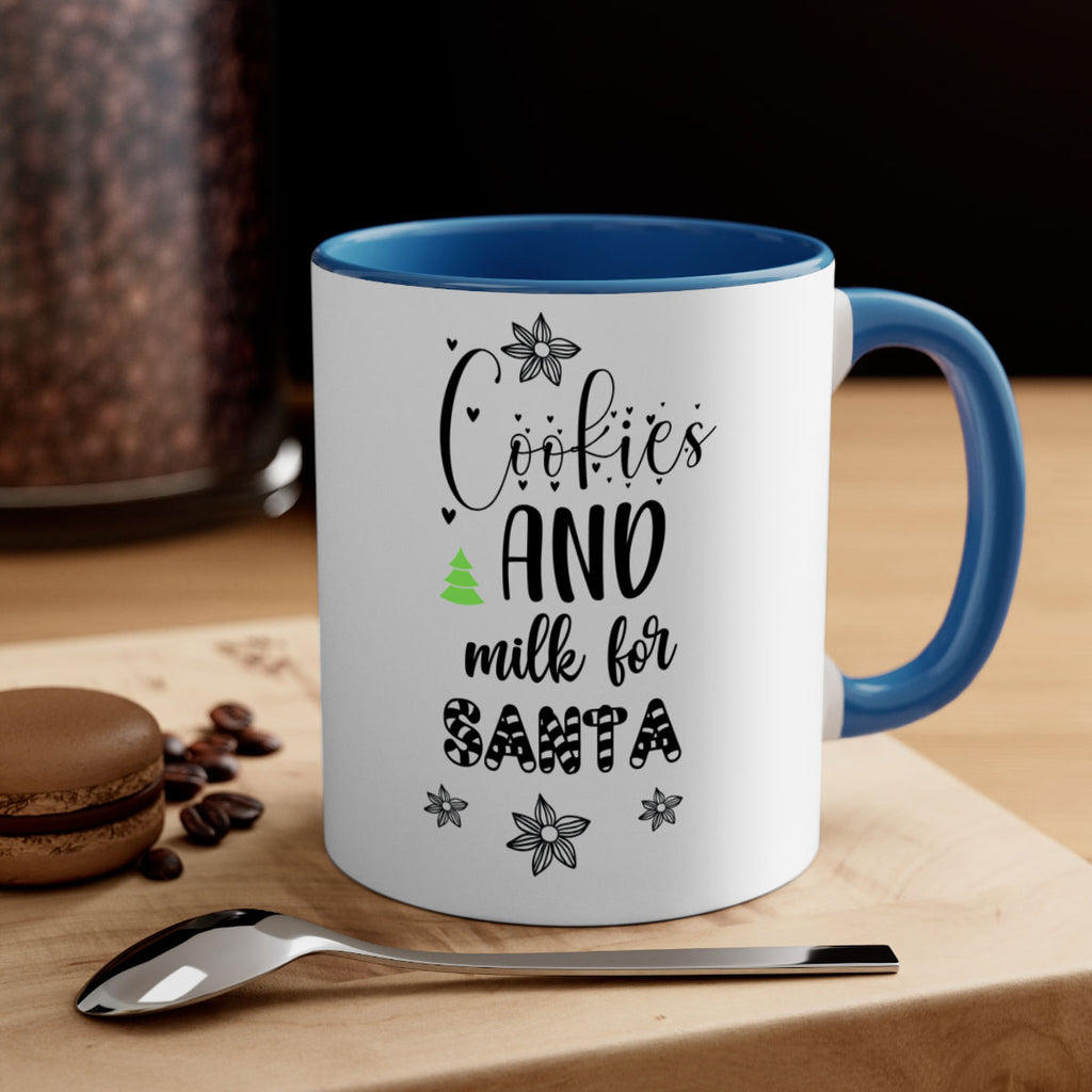 cookies and milk for santa style 137#- christmas-Mug / Coffee Cup