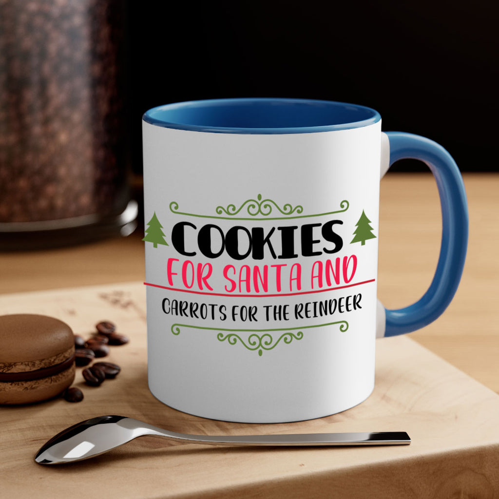 cookies for santa and carrots for the reindeer style 140#- christmas-Mug / Coffee Cup