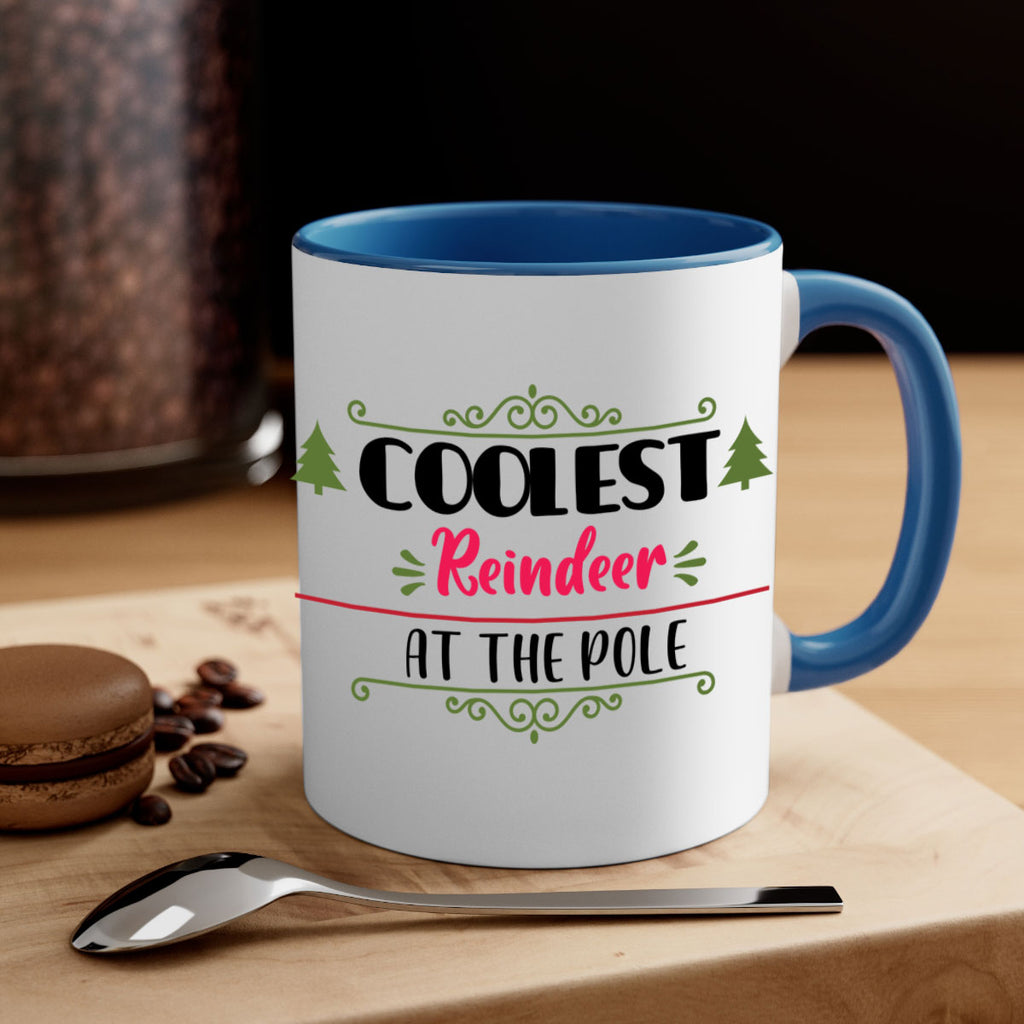 coolest reindeer at the pole style 141#- christmas-Mug / Coffee Cup