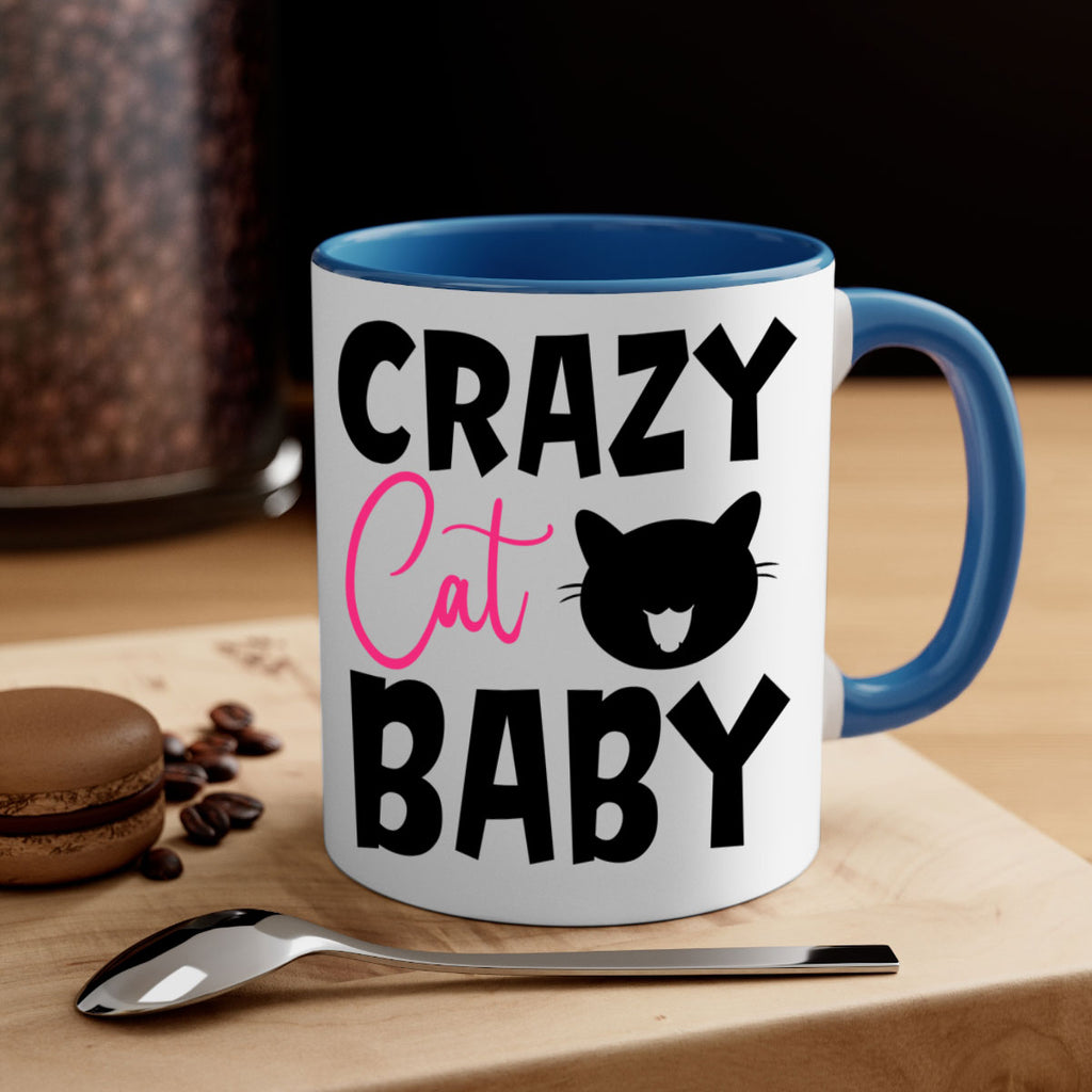 crazy cat baby Style 270#- baby2-Mug / Coffee Cup