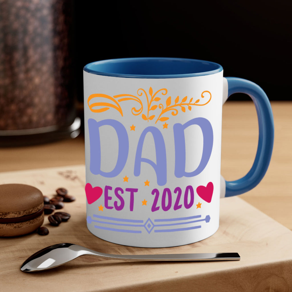 dad est 98#- fathers day-Mug / Coffee Cup