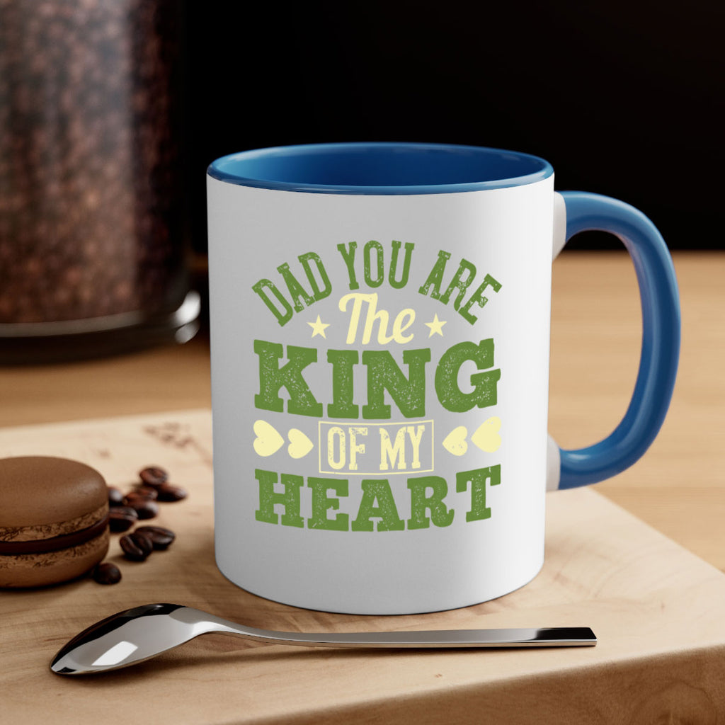 dad you are the king of my heart 253#- fathers day-Mug / Coffee Cup