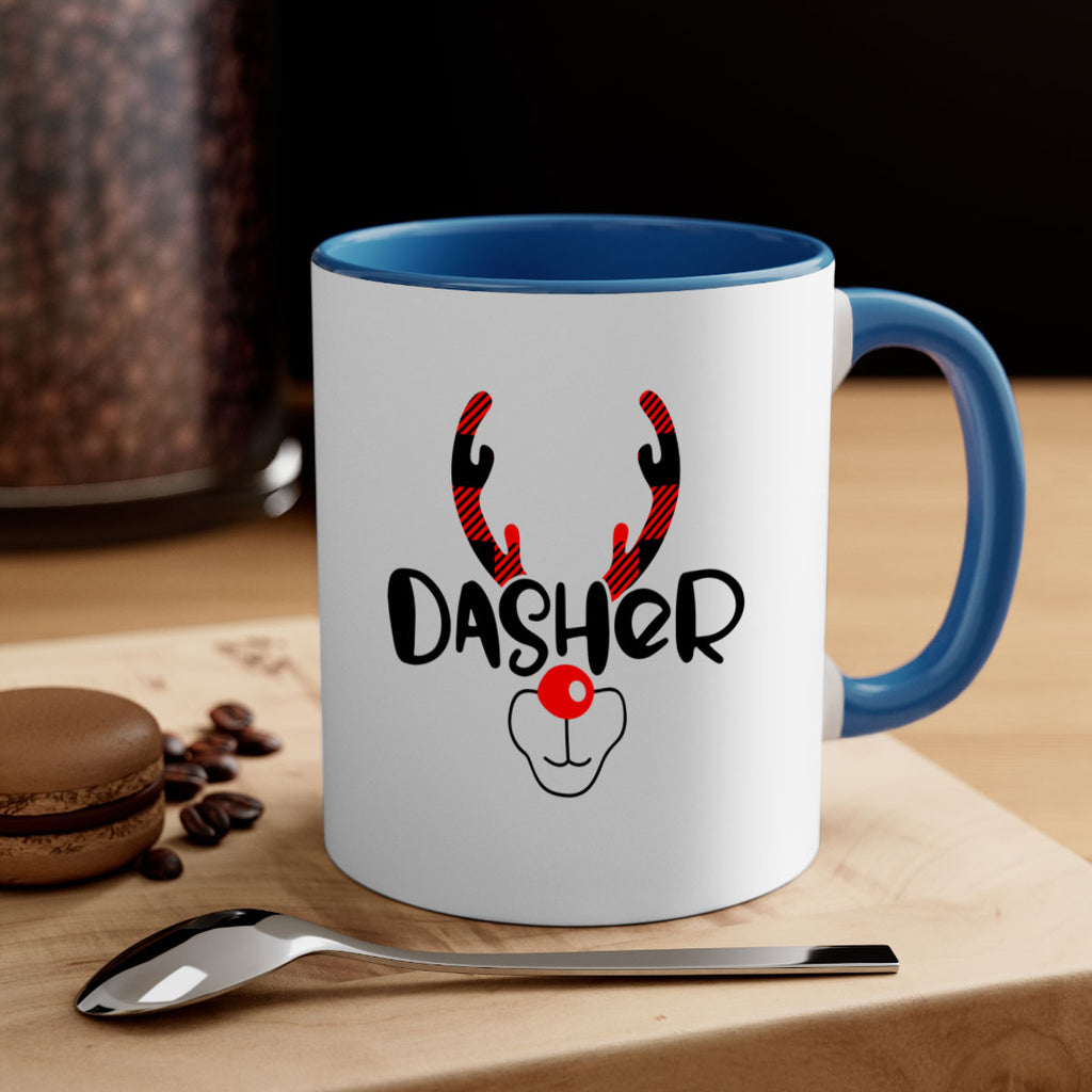 dasher reindeer style 1#- christmas-Mug / Coffee Cup