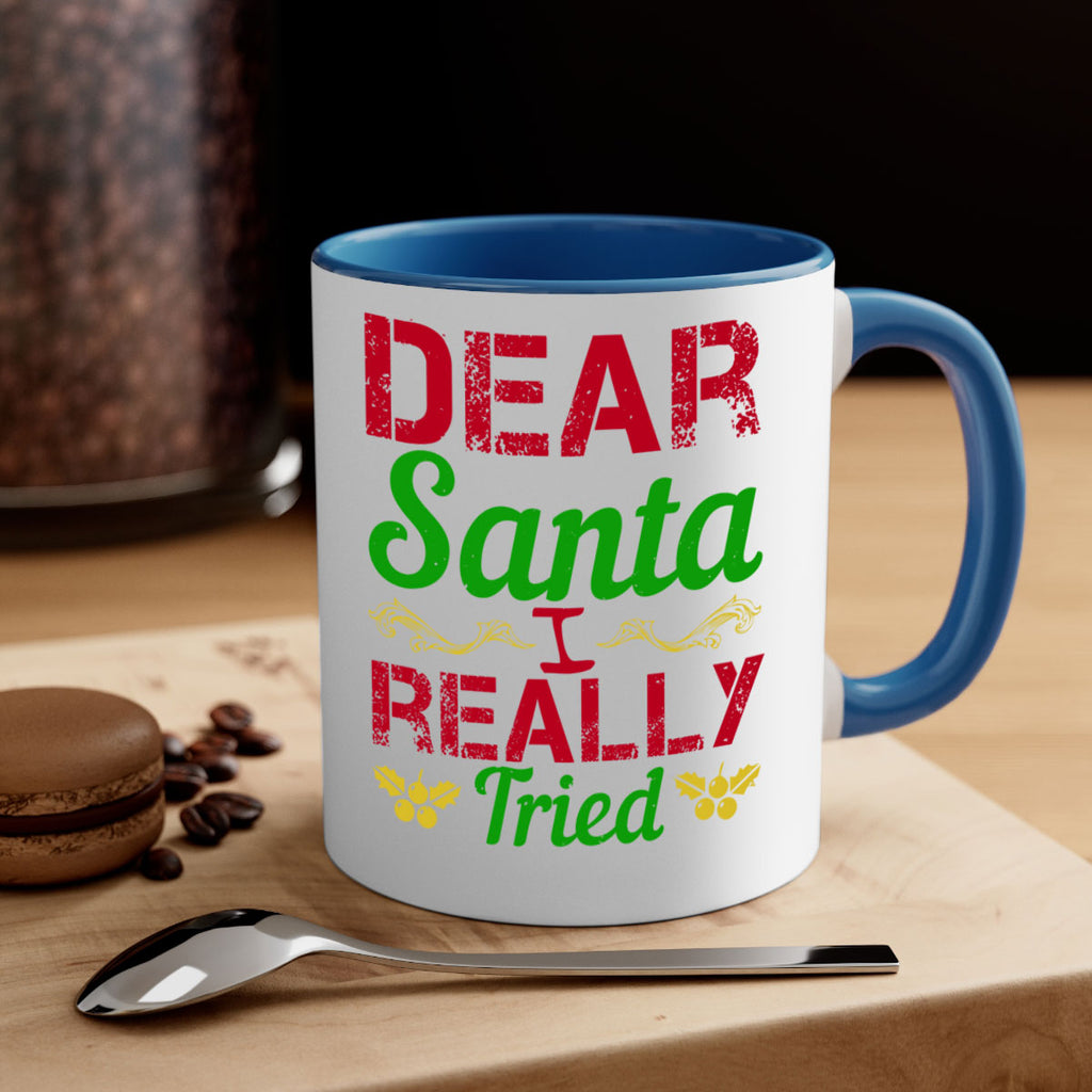 dear santa i really tried 313#- christmas-Mug / Coffee Cup